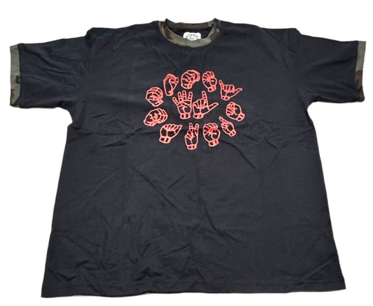 Military Camo TRIM T-shirt