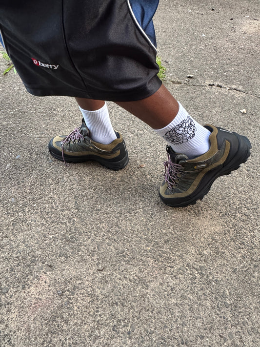 Scrambled ASL 3-pack socks